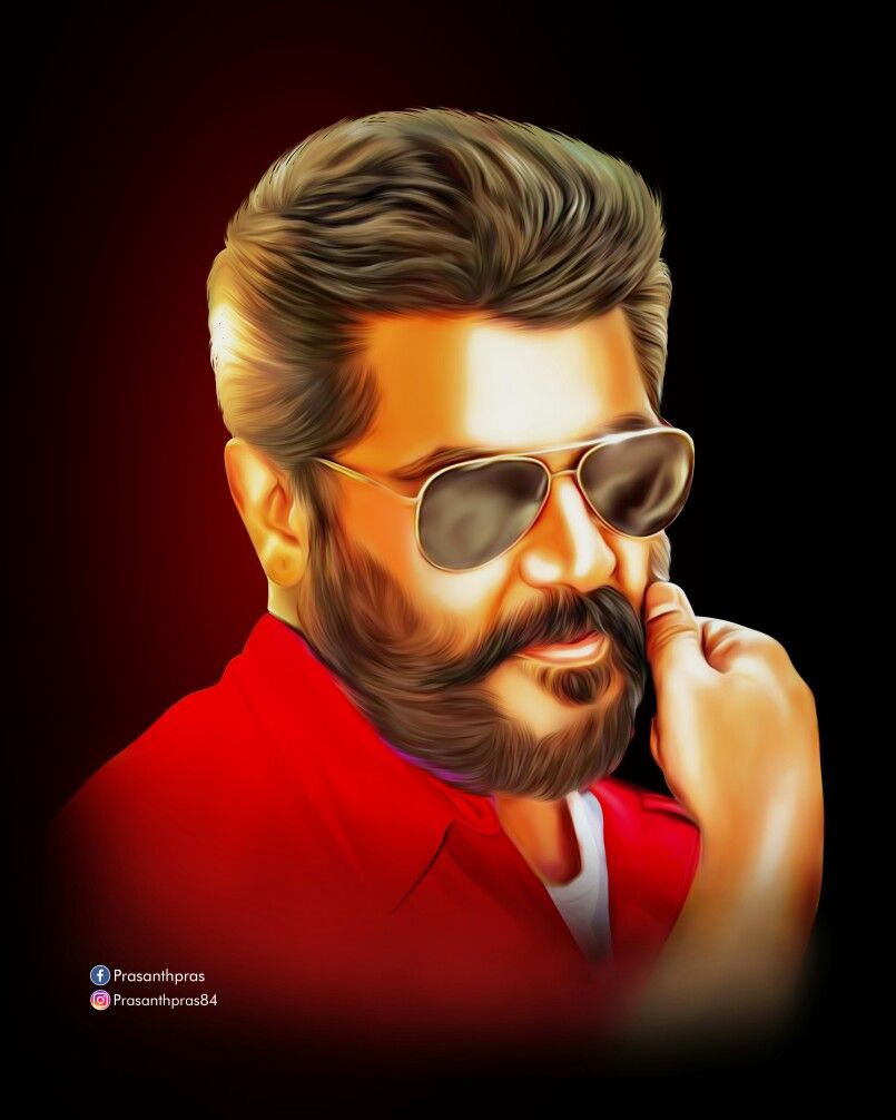 photo Ajith Images Free Download smudge painting ajith kumar digital
