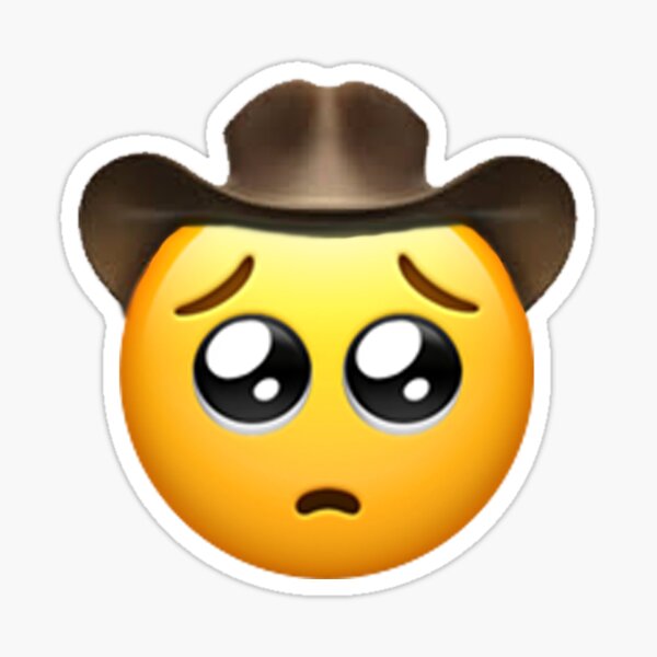 images All Cowboy Emojis an emoji keyboard with just cowboy hats