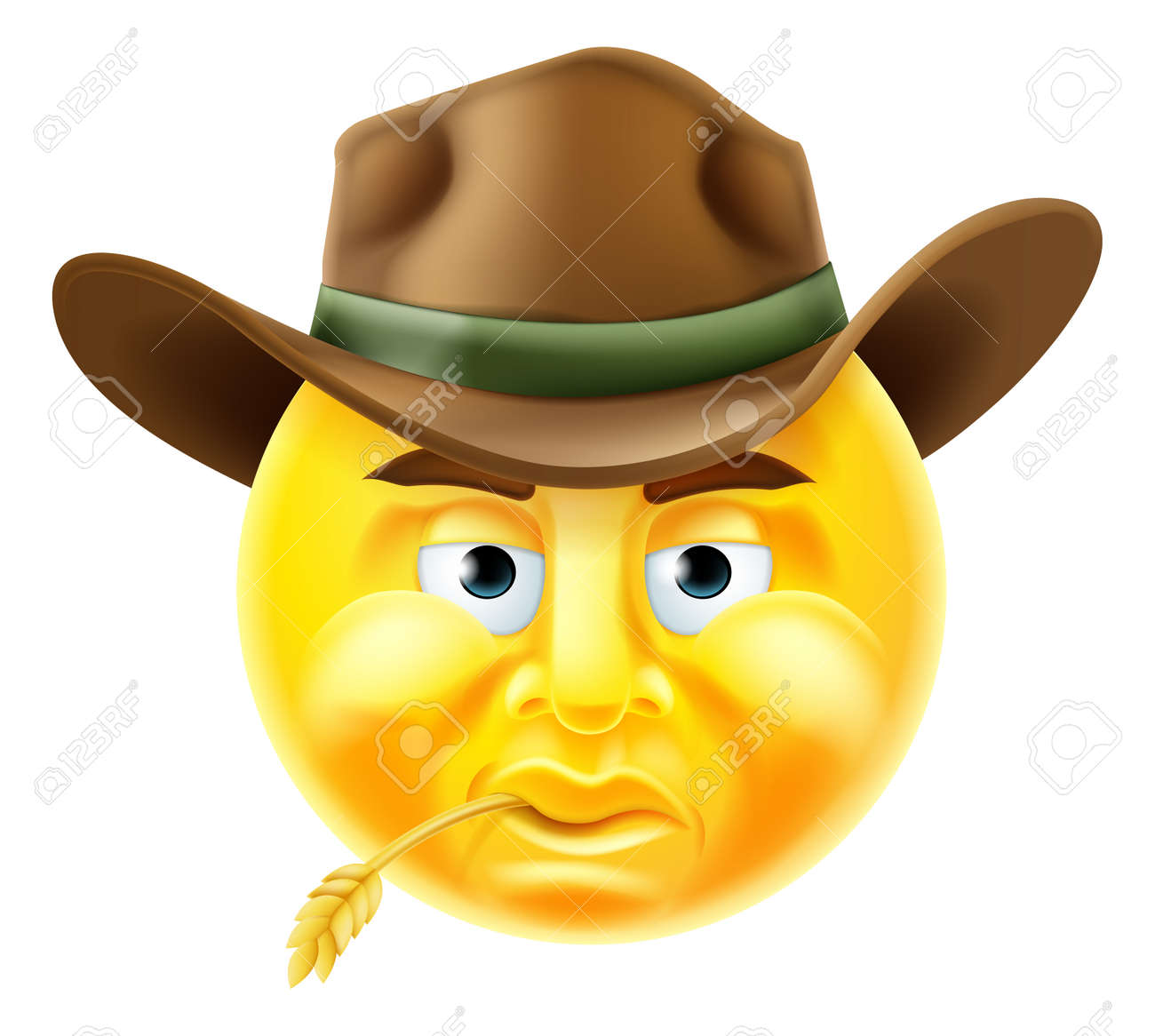 pic All Cowboy Emojis emojiology cowboy hat face