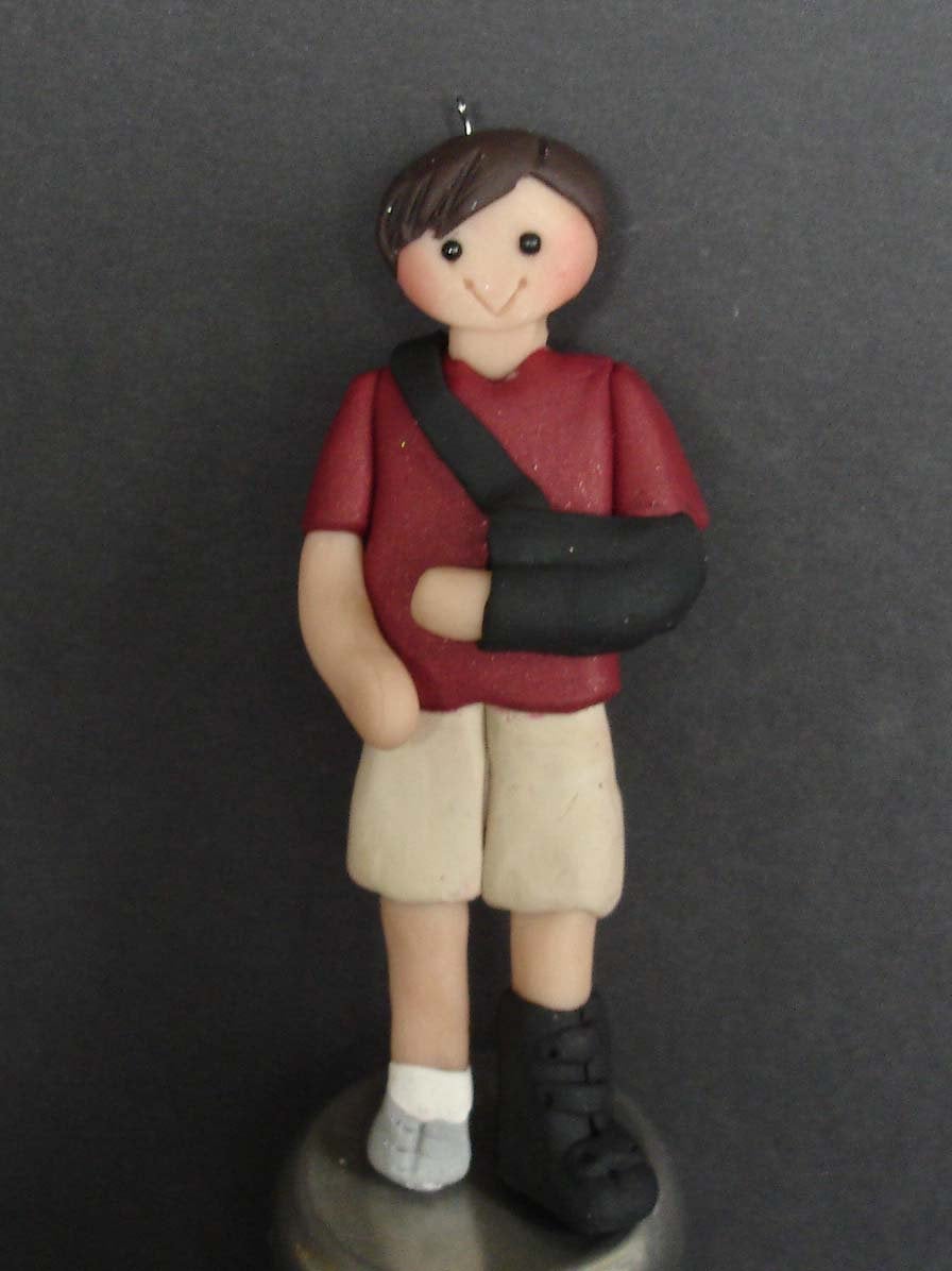 pic Arm Sling Ornament cafepress