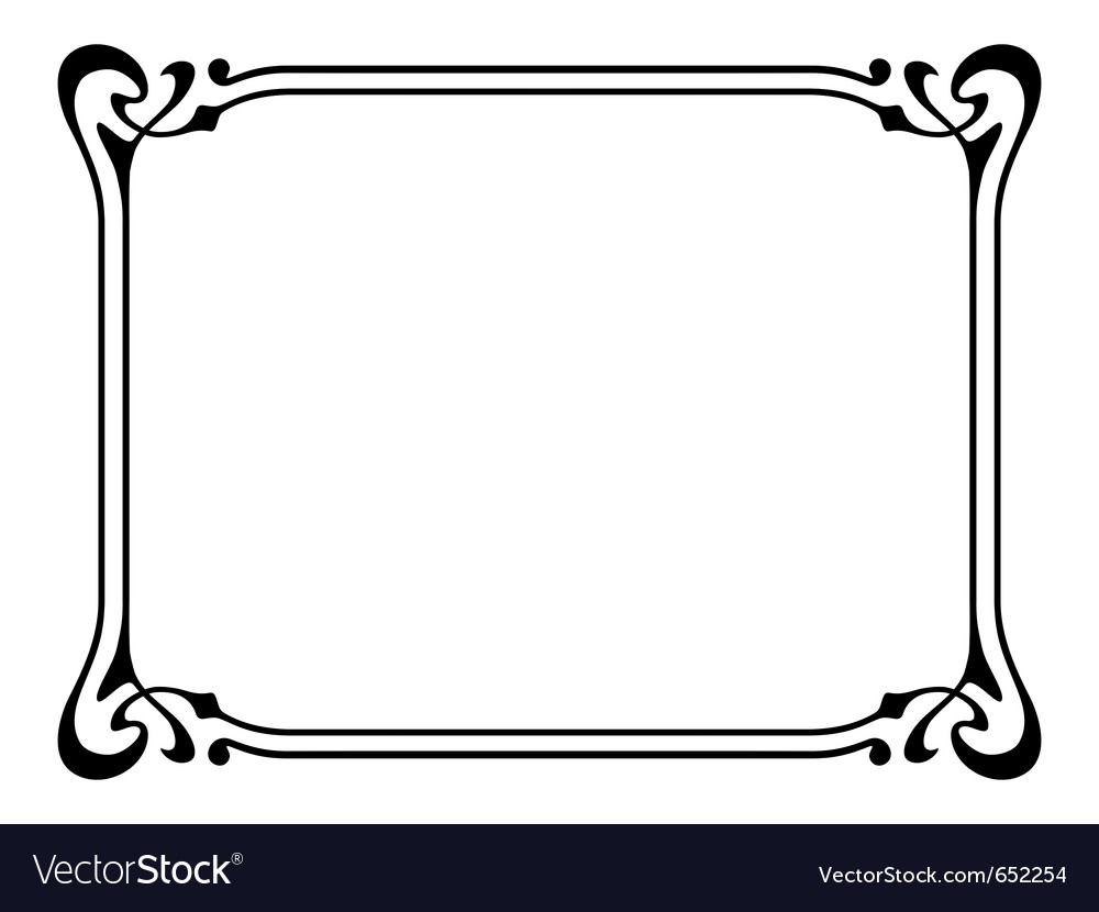 images Art Nouveau Borders Vector Free art nouveau borders vector art