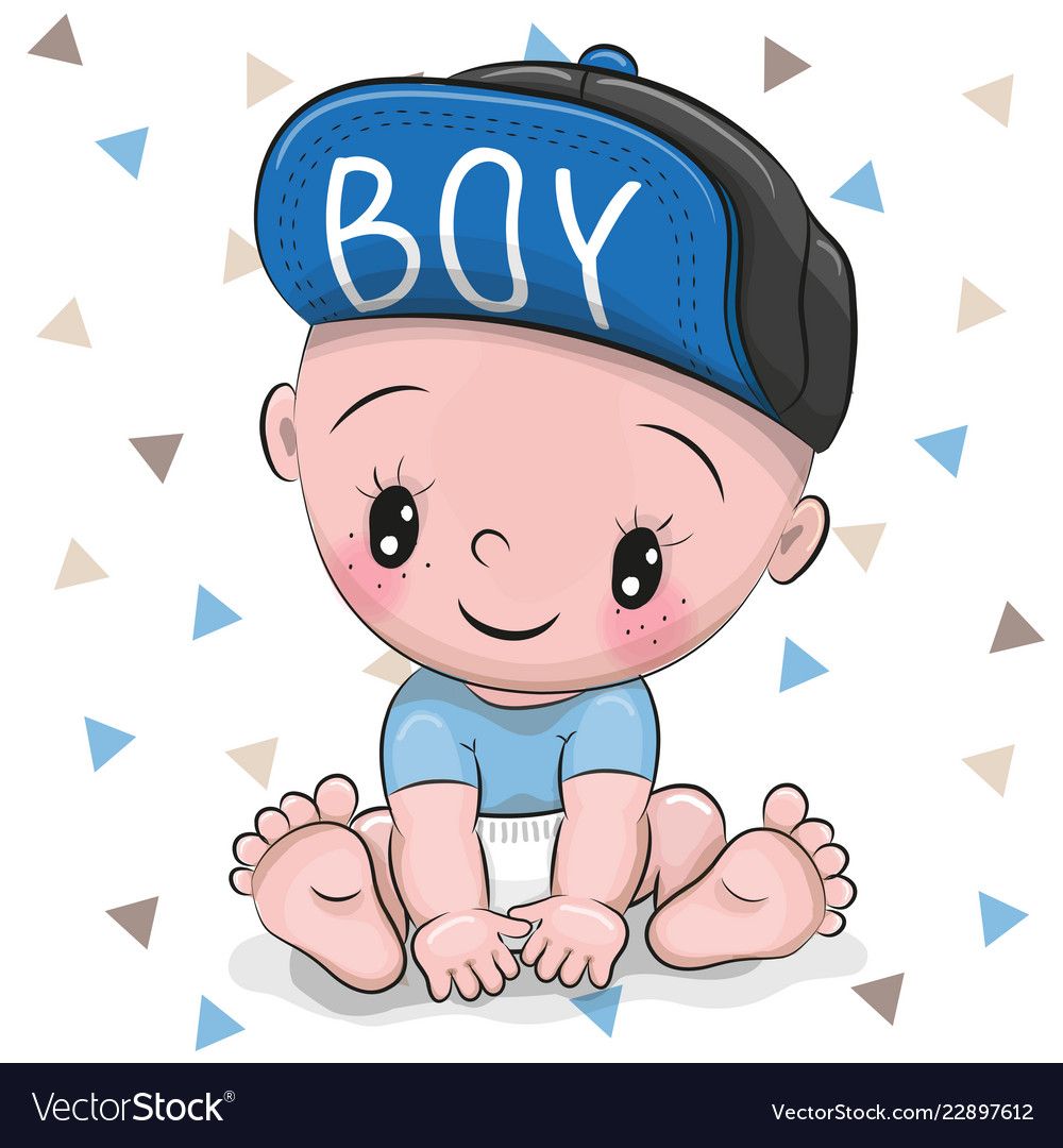 wallpapers Baby Boy Pictures Animated newborn baby boy cartoon clipart vector friendlystock