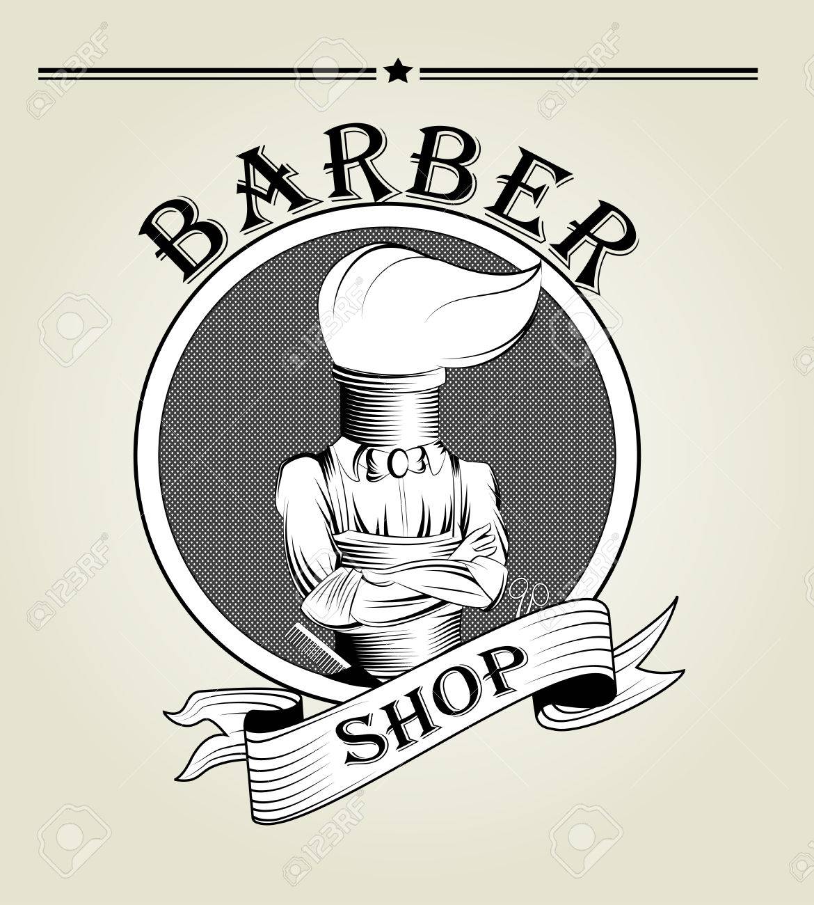 wallpapers Barber Cartoon Logo 365 cartoon of the barber shop logos illustrations clip art