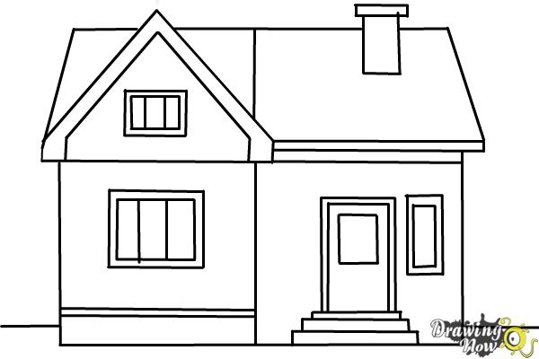 picture Big House Drawing draw a big house with a swimming pool