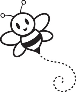 picture Black And White Bumble Bee Clipart bumble bee clip art black and white