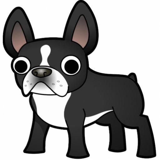 photo Black And White French Bulldog Cartoon french bulldog vector image by c dazdraperma vector stock 50799097