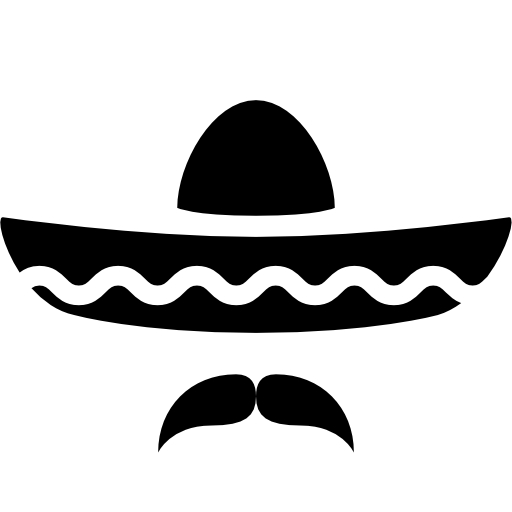 images Black Sombrero Clipart white sombrero clipart