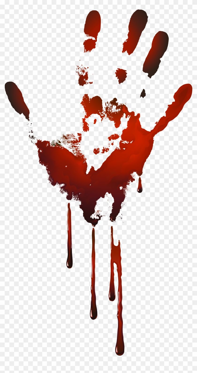 picture Bloody Handprint Png clipart library