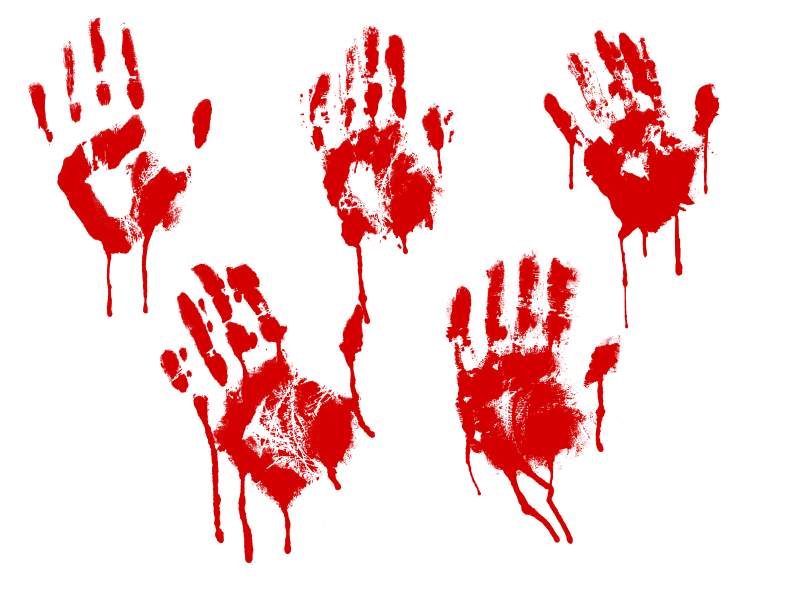 pix Bloody Handprint Png pin on halloween