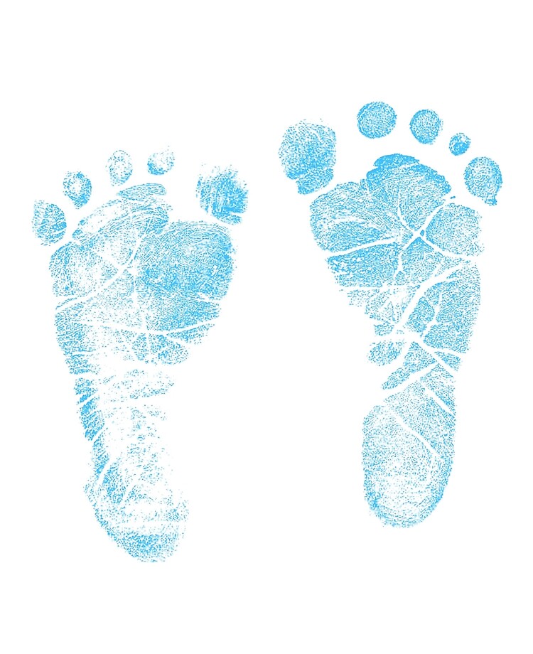 picture Blue Baby Feet Images baby foot print blue and pink colors