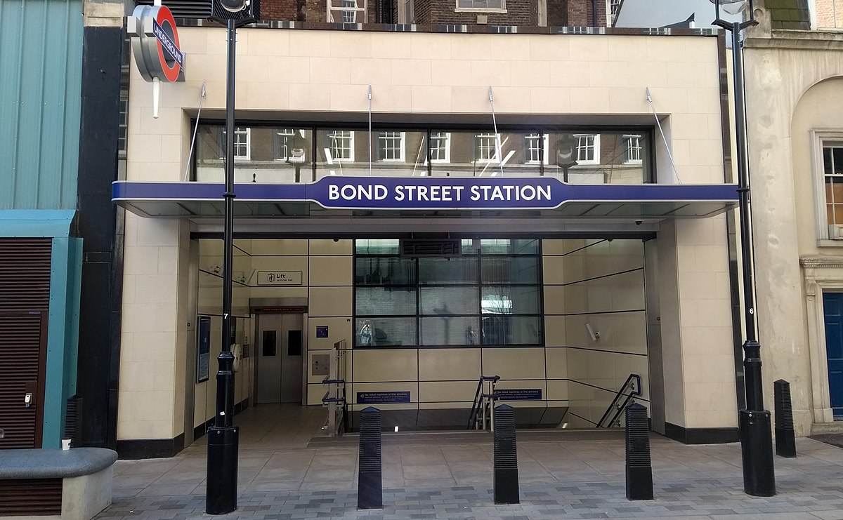 pic Bond Street Tube Line flickr