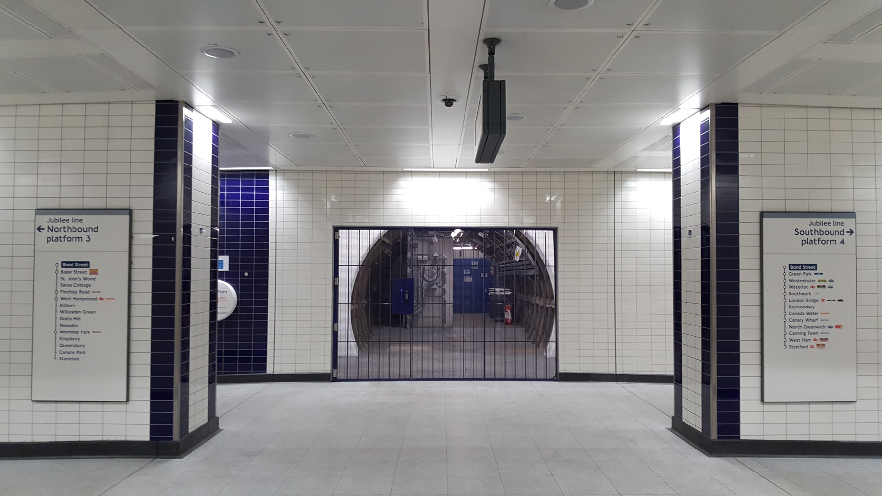 pic Bond Street Tube Line see a 3d model of bond street tube station