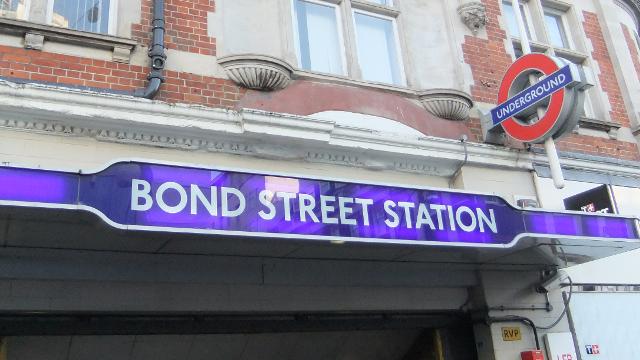 pics Bond Street Tube Line bond street underground station tube