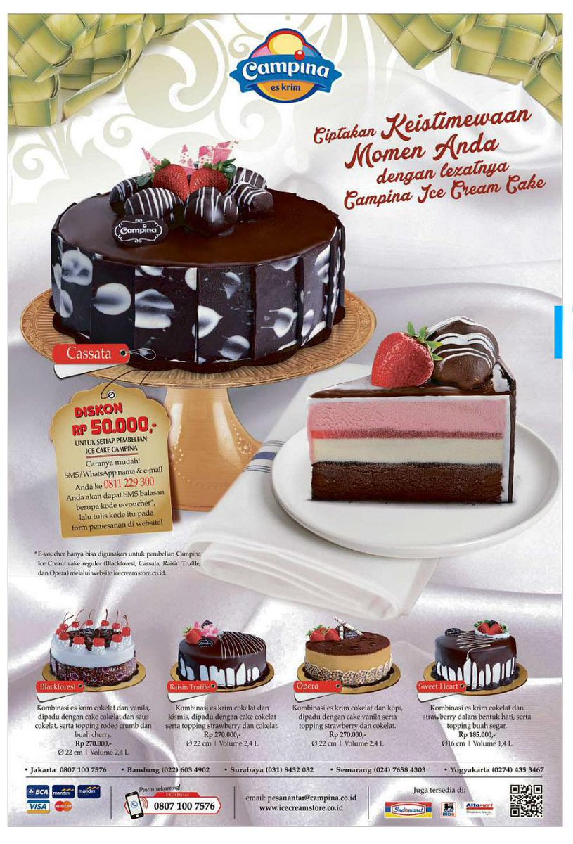 pix Campina Ice Cream Tart ice cream cake an obituary