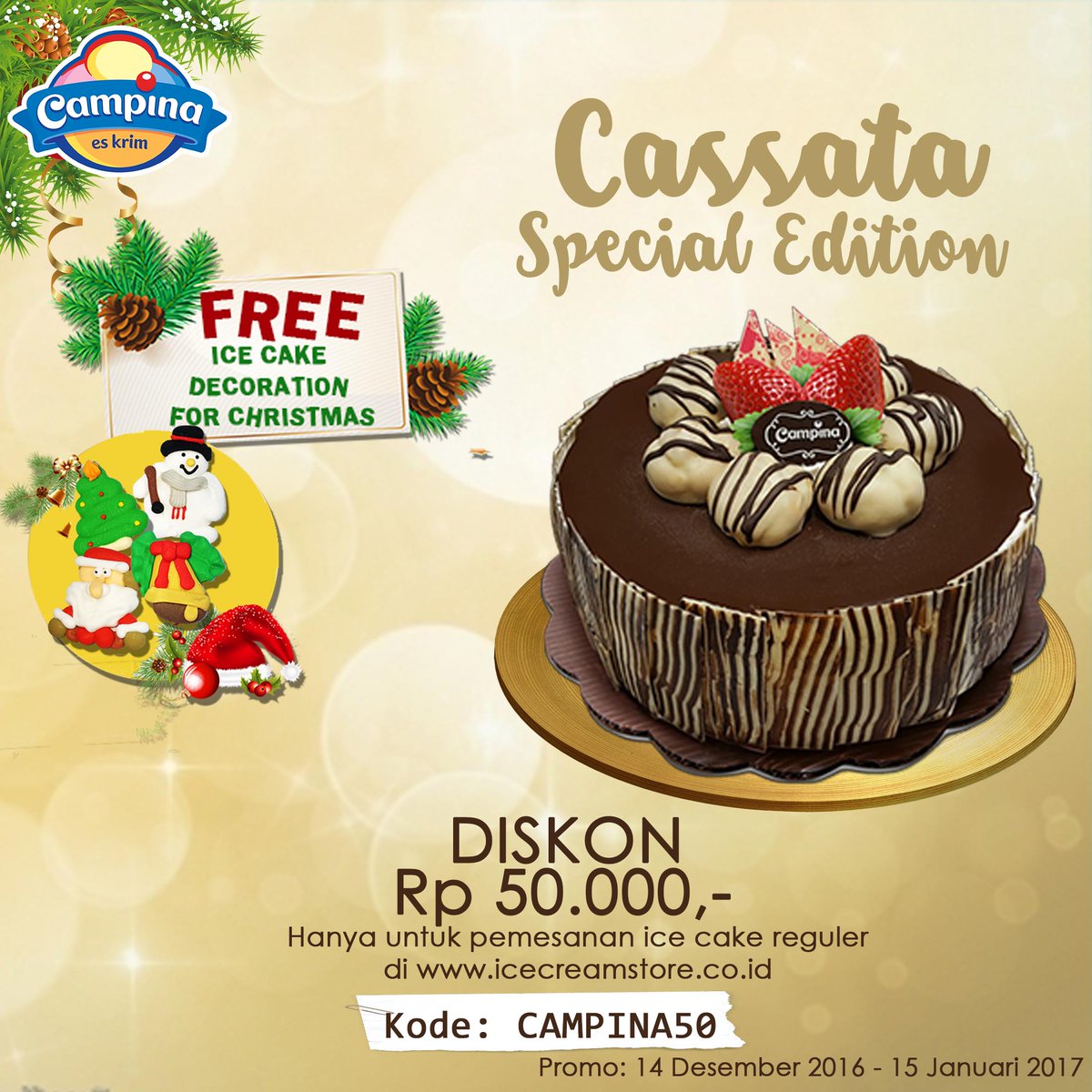 photo Campina Ice Cream Tart campina ice cream indus ice cream cake
