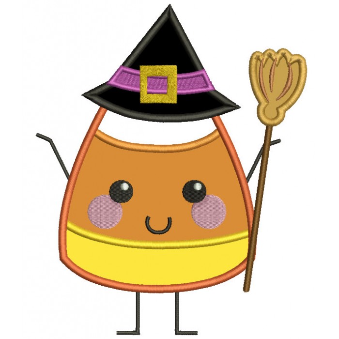pic Candy Corn Witch Cartoon shutterstock