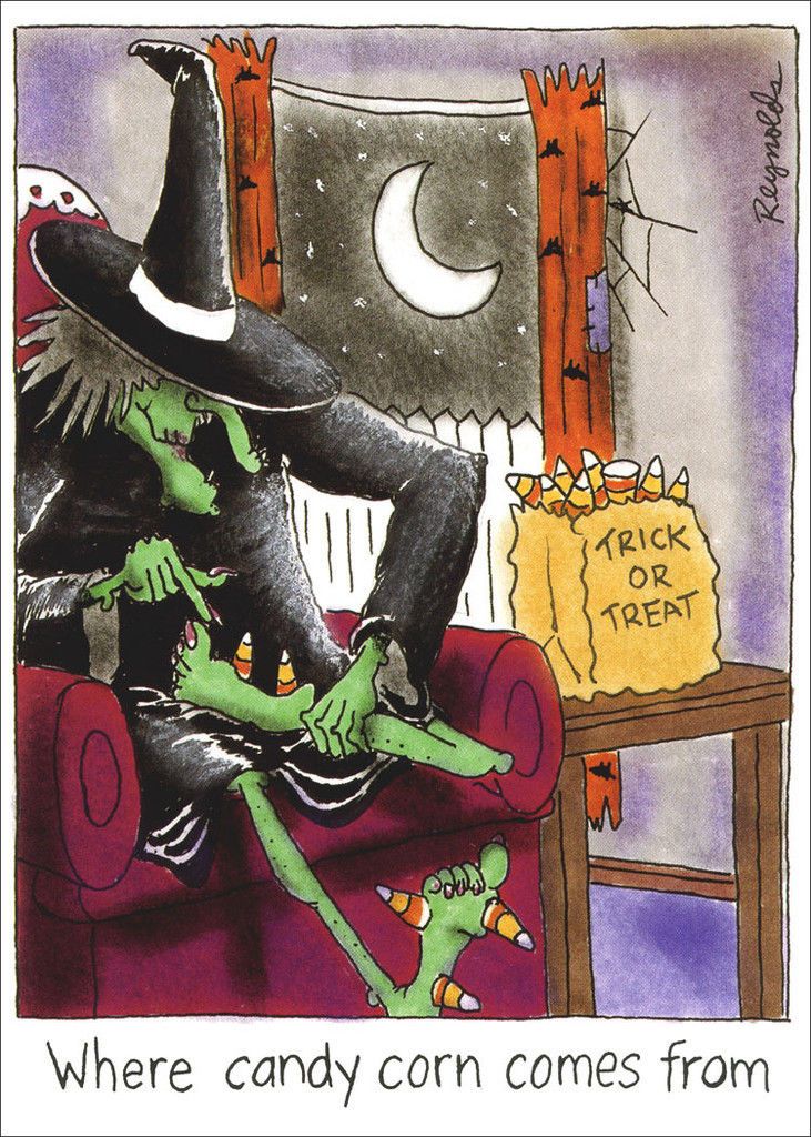 pics Candy Corn Witch Cartoon trick or treat smell my feet
