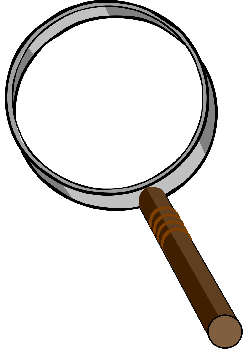 pix Cartoon Magnifying Glass Image vectorstock