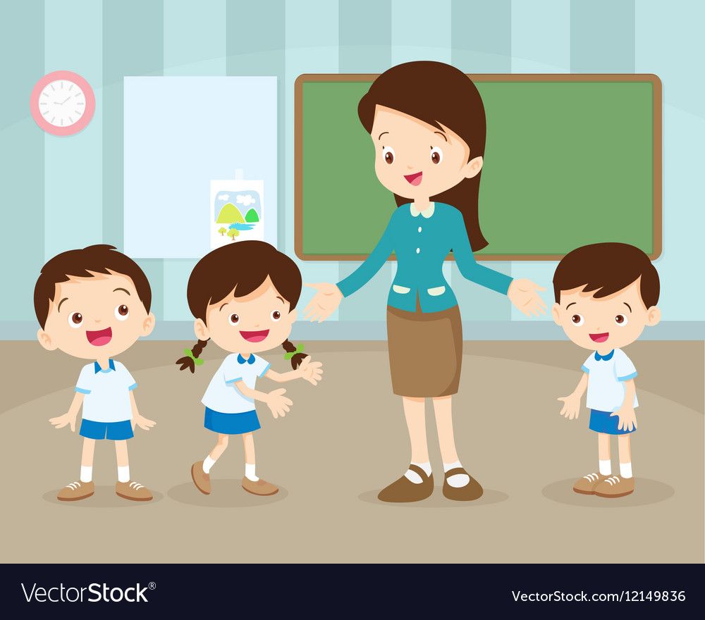 pix Cartoon Teacher And Student Images https www alamy com man teacher with students in the classroom image185343537 html