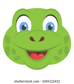 photo Cartoon Turtle Head https www dreamstime com big head green turtle cartoon vector illustration image121904731