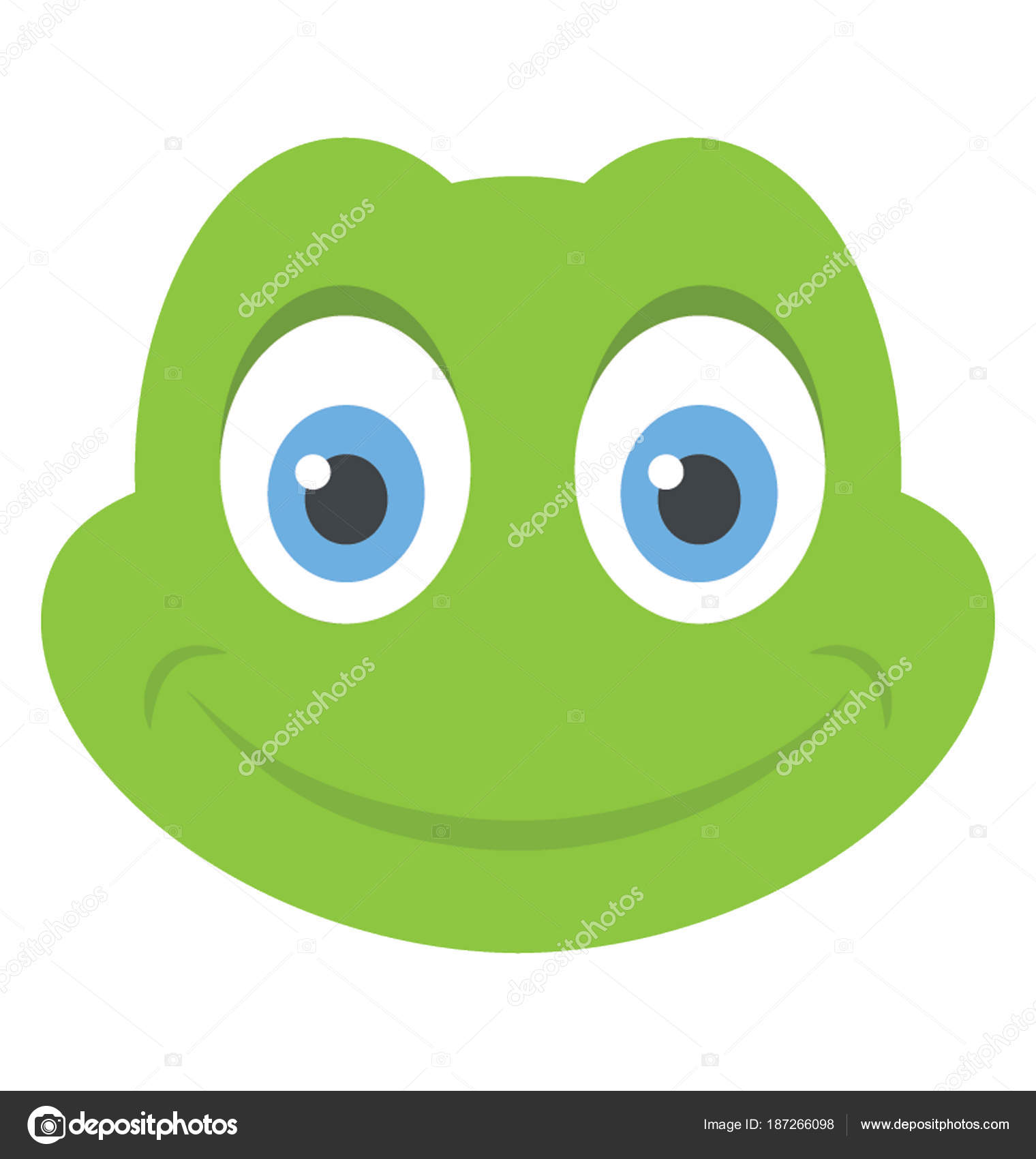 photo Cartoon Turtle Head can stock photo