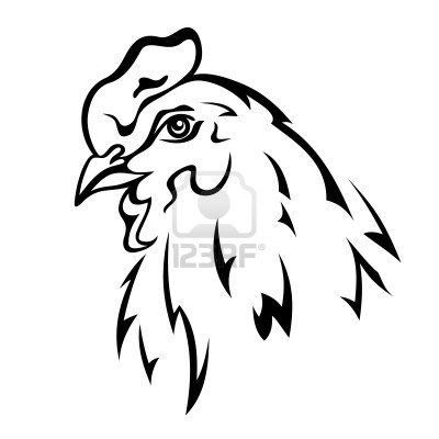 pix Chicken Head Outline https www dreamstime com one continuous line drawing chicken head to identify logo poultry single draw design vector illustration image164613279