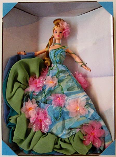 picture Claude Monet Water Lily Barbie water lily 1997 barbie doll for sale online ebay
