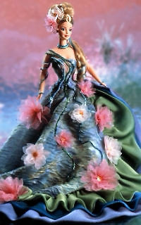 images Claude Monet Water Lily Barbie mattel