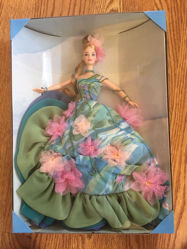 pics Claude Monet Water Lily Barbie details about water lily barbie doll 1997 inspired by painting claude monet 1st in series