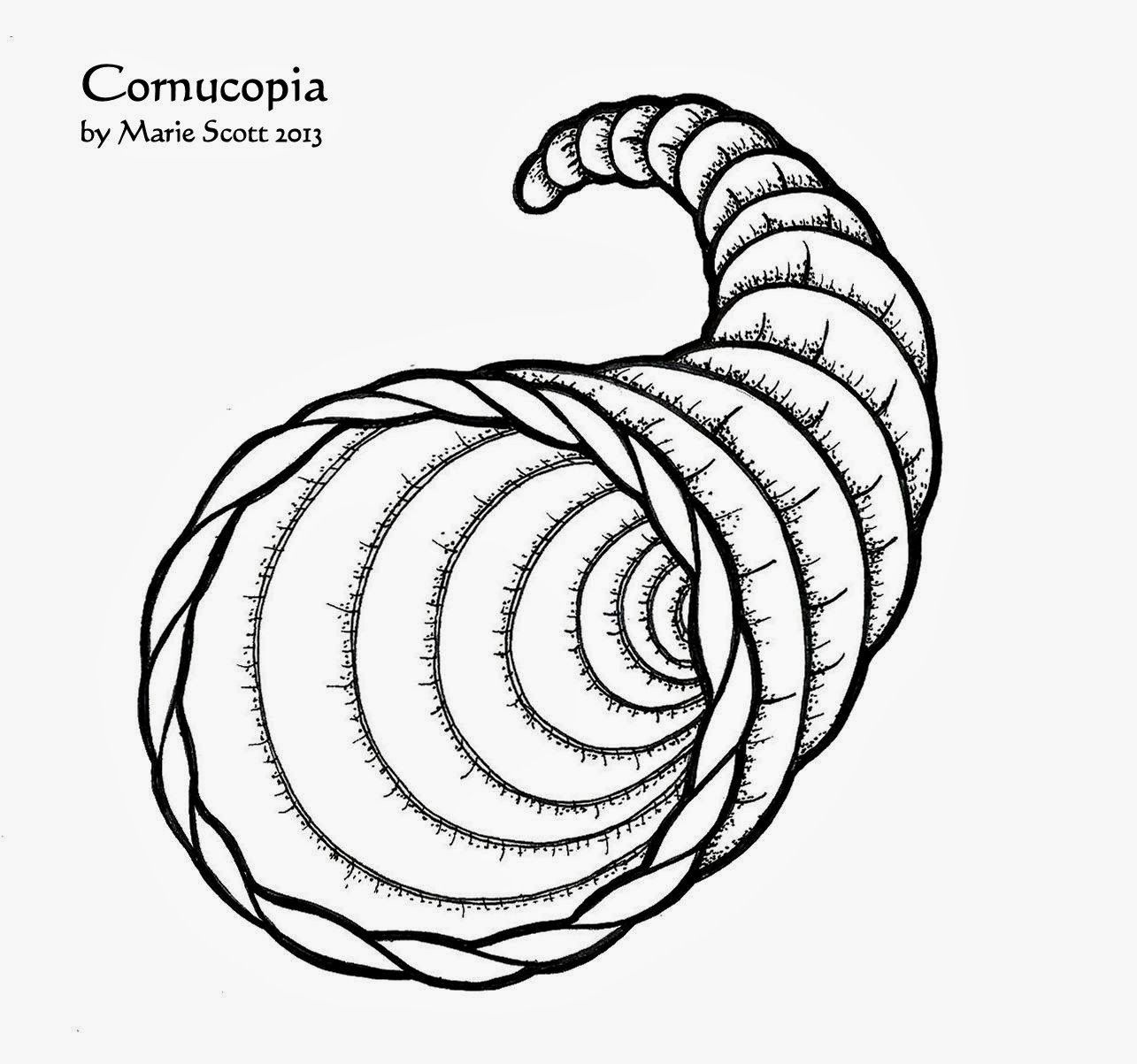 pic Cornucopia Outline https stock adobe com images outline cornucopia or horn of plenty full of pumpkin grape wheat and maple leaf in black isolated on white background 290774089 start checkout 1 content id 290774089