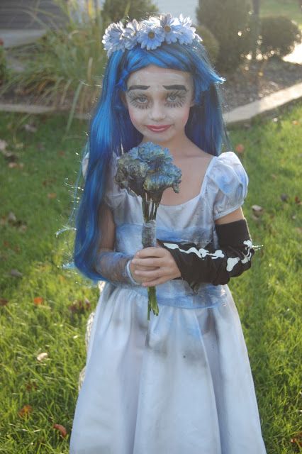 images Corpse Bride Costume Child corpse bride costume tutorial kids diy