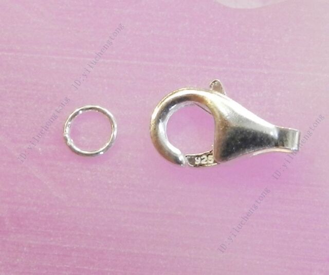 photo Crab Claw Clasp clsp 009 062 0011 sterling silver crab claw clasp