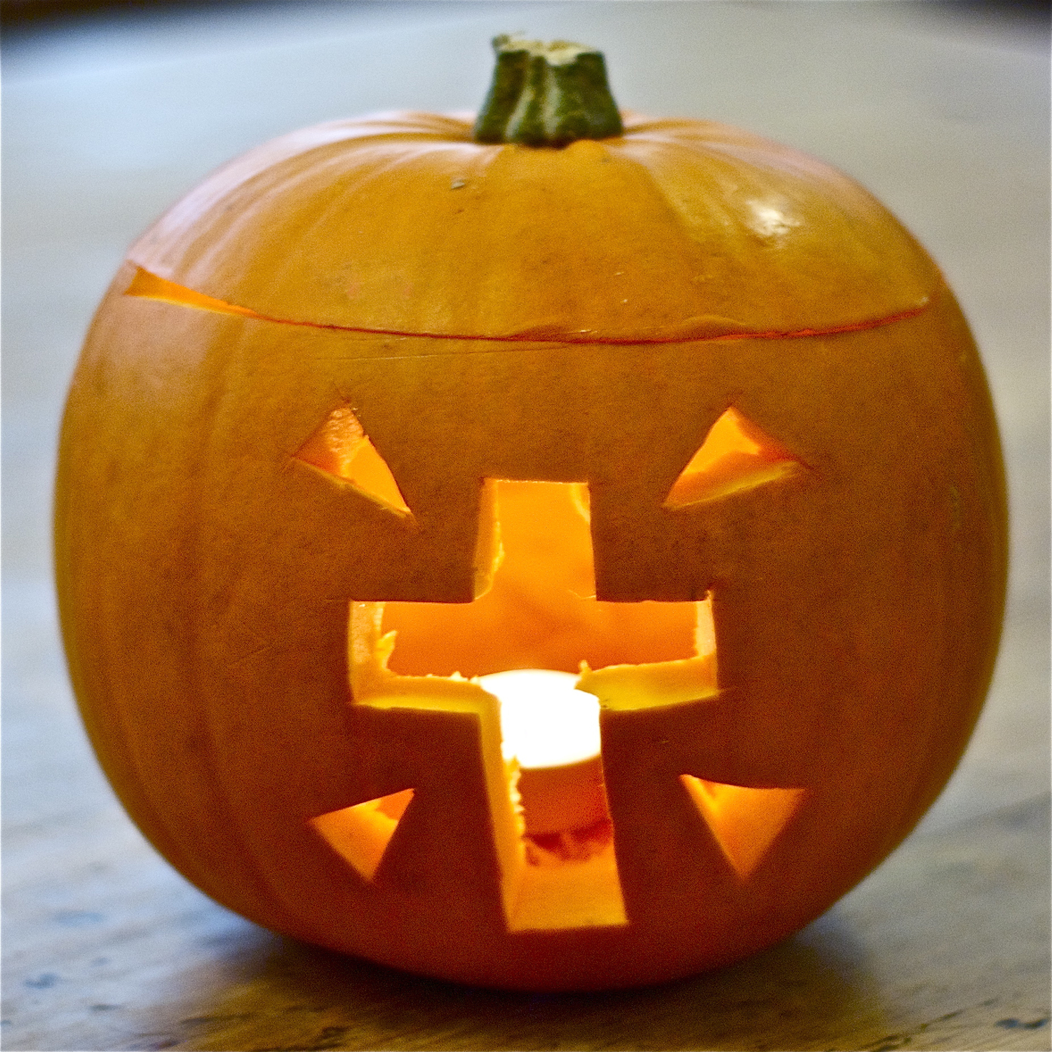 picture Cross Pumpkin Carving Patterns christian pumpkin gallery the vicar s
