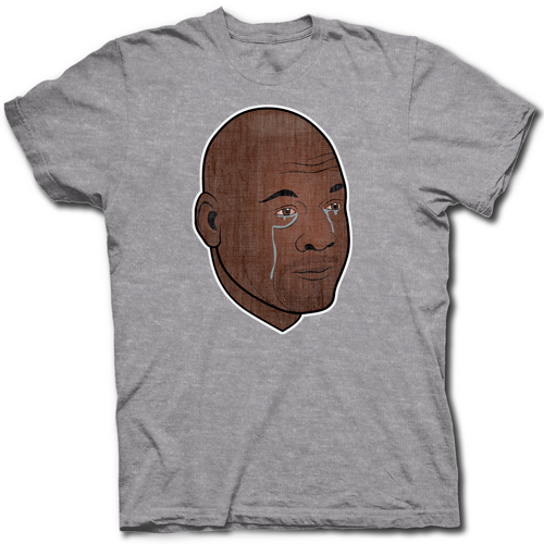 picture Crying Jordan T Shirt details about crying michael jordan meme sad chicago bulls fan t shirt