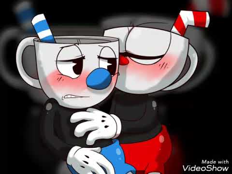 wallpapers Cuphead And Mugman Kiss fishy love mugman x cala maria