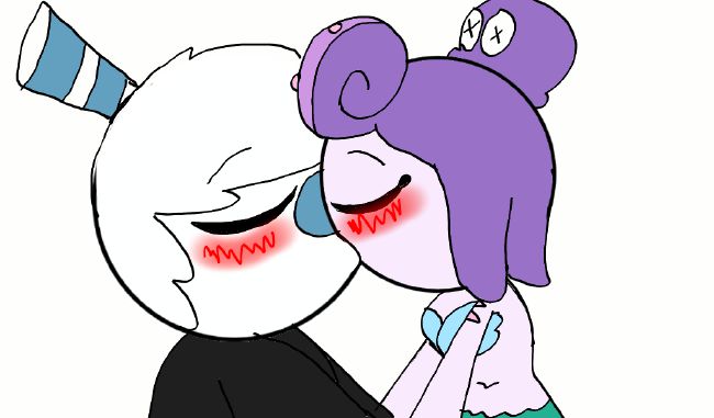 wallpapers Cuphead And Mugman Kiss kiss oh how cuphead youtube