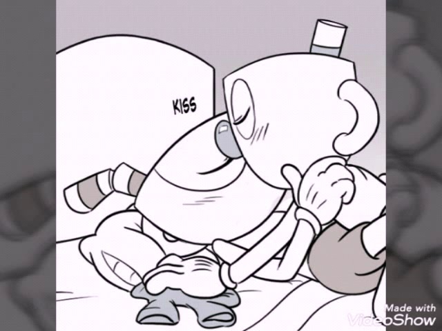 pic Cuphead And Mugman Kiss cuphead x mugman cupcest kissed boy yaoi a era do gelo 4 diego and sid