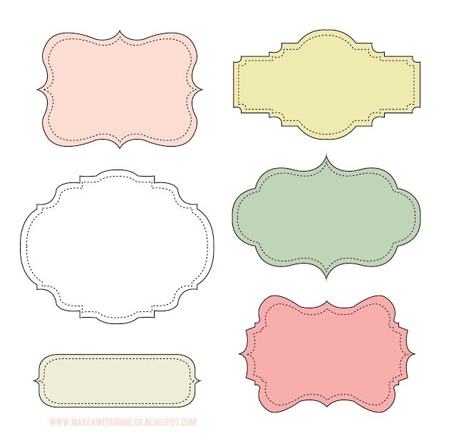 picture Cute Label Template editable sticker template boutique