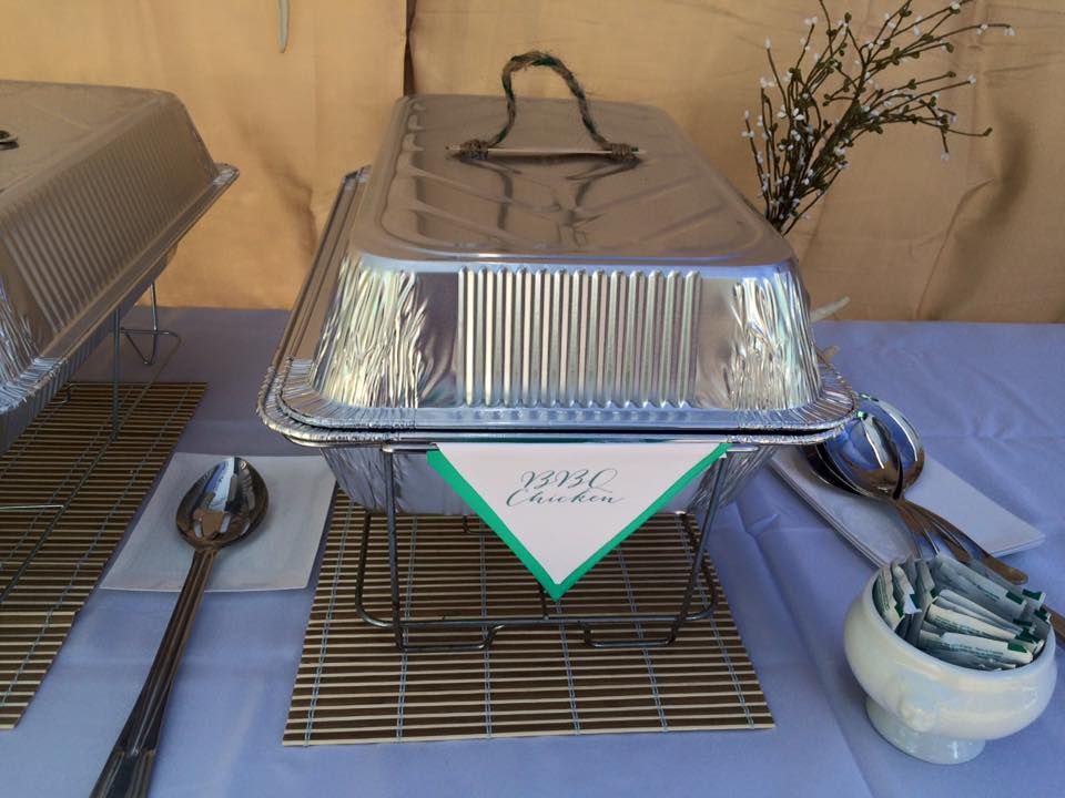 picture Decorating Disposable Chafing Dish backyard bbq wedding
