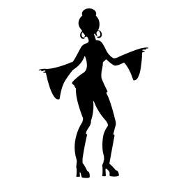 wallpapers Disco Dancer Clipart disco dancers silhouette cake clipart