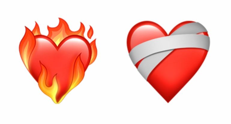 photo Emoji Heart Ios heart sticker iphone heart emoji png