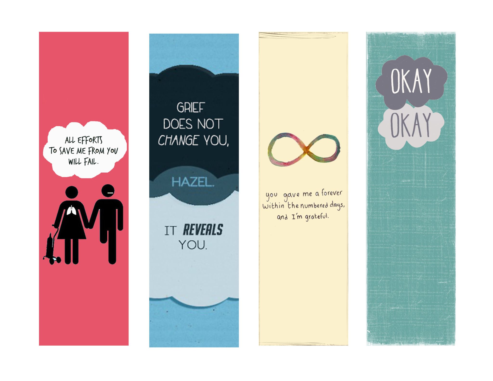 pics Fault In Our Stars Bookmark pinterest