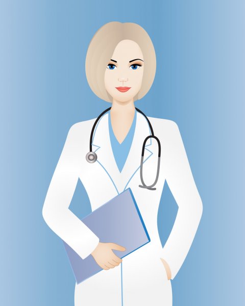 images Female Doctor Cartoon Characters doctor woman with stethoscope cute cartoon smiling doctor character