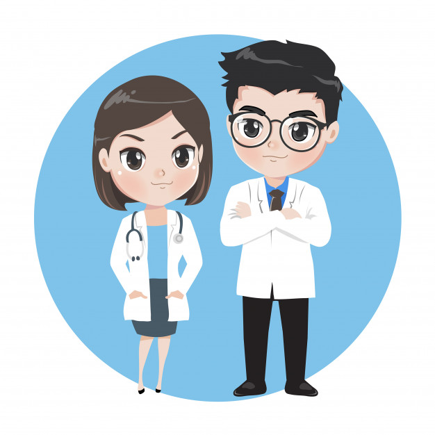wallpapers Female Doctor Cartoon Characters cartoon female doctor with thumb up