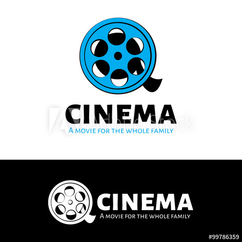 pix Film Reel Logo vectorstock