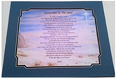pics Footprints In The Sand Poem In Spanish footprints poem in spanish framed footprints in the sand etsy