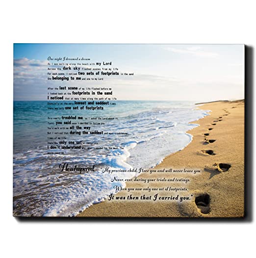 picture Footprints In The Sand Poem In Spanish footprints in the sand poem beautiful