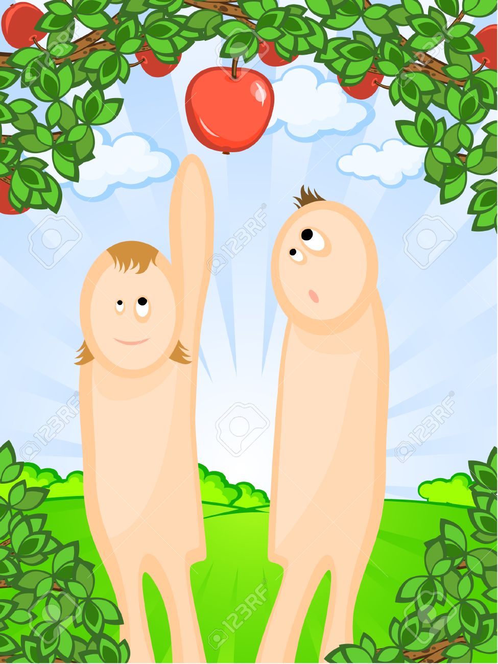 photo Forbidden Fruit Cartoon forbidden fruit nd cartoons