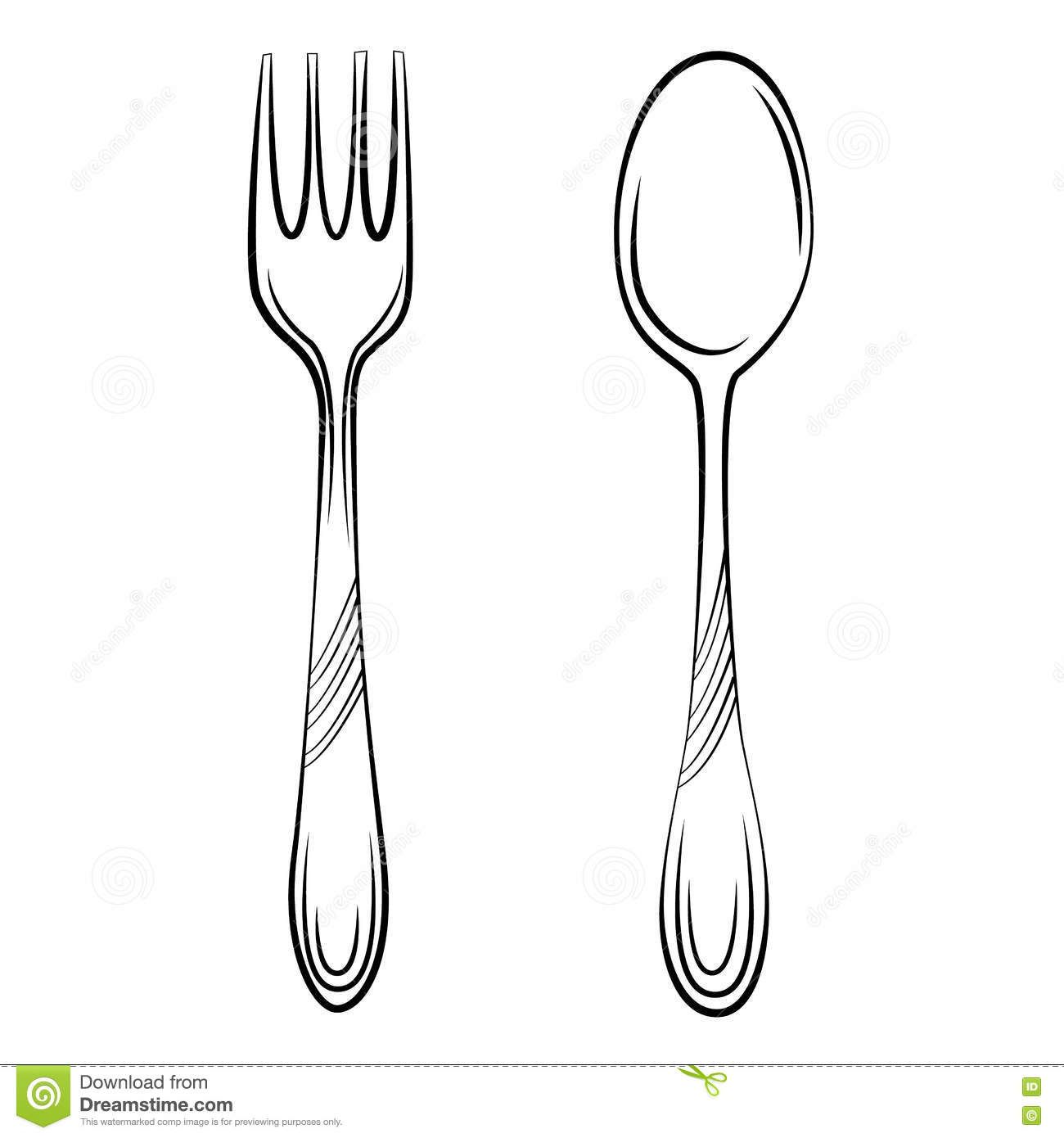 pix Fork Picture Drawing drawing fork how to draw a fork cofrancis art