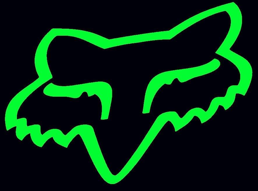 photo Fox Racing Logo Outline clipart library